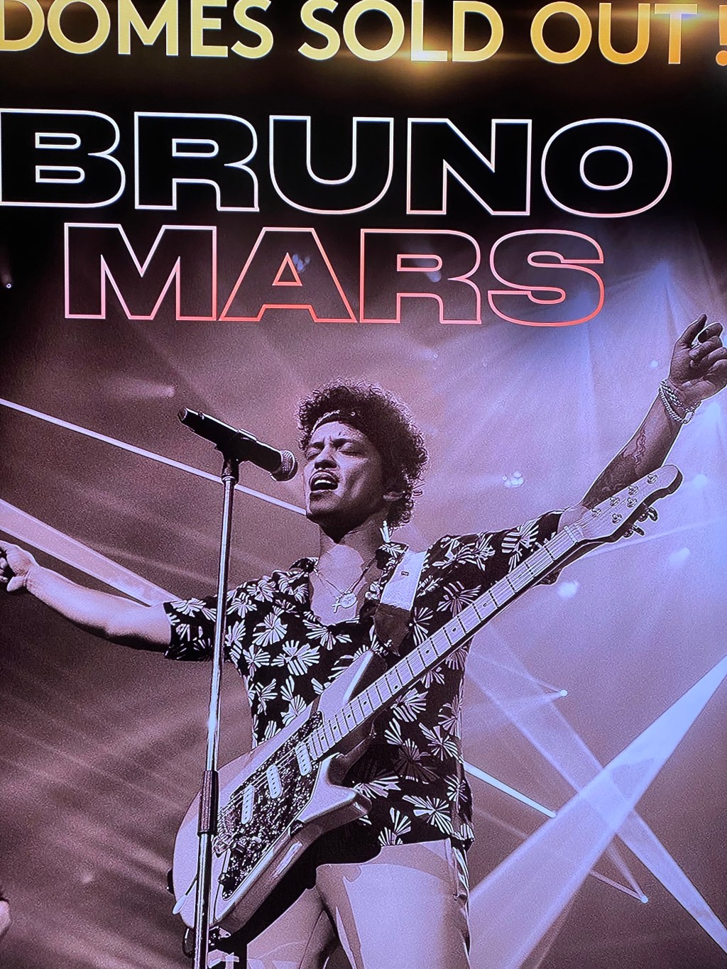 ブルーノ・マーズ@東京ドーム